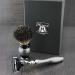 3 Edge Shaving Razor & Black Badger Hair Brush - Ultimate Men's Shaving Kit for a Perfect Shave - Buy Online on GoSupps.com