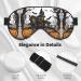 Happy Halloween Vector Soft Sleep Eye Mask | Breathable Female Eye Patch for Travel & Relaxation - Buy Online on GoSupps.com
