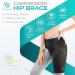 Vital Salveo Compression Recovery Hip Brace - Hip Pain Relief & Injury Support for Men & Women - Comfortable & Mobile - X-Large - Buy Online on GoSupps.com