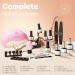 Modelones Gel Nail Polish Kit with UV Light 48w Led Lamp Starter Kit 6 Colors Nude Neutral Gel Polish Soak Off UV Gel Nail Polish Set Base & Top Coat Professional Tools For Beginners At Home Nail Curing Gift - Buy Online on GoSupps.com