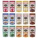 Land O'Lakes 7 Different Flavors Hot Cocoa Mix Gift Basket - 60 Pieces - Gift Box for Family, Friends, Her, Him
