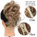 Messy Bun Hair Piece for Women Claw Clip Messy Bun Hair Pieces Tousled Updo Ponytail Extension Synthetic Curly Wavy Hair Bun Clip In Hair Extension for Women Fake Hair Accessories for Women Girls 1 PC 207-4503 - Buy Online on GoSupps.com