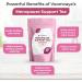 VoomVaya Menopause Support Tea - Red Clover & Black Cohosh Blend for Hormone Balance, Hot Flashes, Night Sweats & Mood Swings - Peach Flavor - 30 Teabags - Buy Online on GoSupps.com