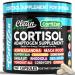 Clean Nutra Cortisol Supplements For Women | Maca Root Ashwagandha Cortisol Detox Manager Reducer + Slippery Elm Fenugreek Lions Mane Shilajit Rhodiola Sea Moss Tongkat Ali Cordyceps Ginseng Beet Root 1