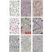 JMEOWIO 9 Sheets Halloween Nail Art Stickers Decals Self-Adhesive Colorful Bat Nail Supplies Nail Art Design Decoration Accessories - Buy Online on GoSupps.com