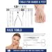 ENTT 18 PC Pedicure Kit Manicure Set - Steel Finish Grooming Tools for Men & Women - Premium Quality Professional Kit for Travel & Home Use - Blue Case - Buy Online on GoSupps.com