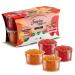 Inspire food bubble tea pearl set - 4 -pack popping boba fruit beads |Strawberry & Mango |Tapioka pearls 100% vegan and gluten -free without artificial dye 100g of strawberry & mango 4 x 100 grams