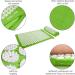 High Pulse Acupressure Set - Green Mat & Pillow with 5 Rings & Poster for Enhanced Blood Circulation & Tension Relief | Shop Now Internationally - Buy Online on GoSupps.com