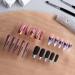 TAYE 288PCS Nail Dual Forms Set - Reusable Full Nail Forms for Polygel & Acrylic Extensions 8 Styles & 12 Sizes Includes Silicone Stickers - Ideal for DIY Nail Art - Buy Online on GoSupps.com