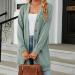 Gefomuofe Cardigan Women's Long Cardigan Lightweight Loose Cardigan Long Cardigan Women's Lightweight Loose Casual Cardigan Sun Protection Shirt Holiday Beach Blouse M Mint Green - Buy Online on GoSupps.com