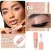 Oulac Liquid Glitter Eyeshadow Pink Eyeshadow Shimmer Eyeshadow & Eyeliner | Sheer Warm Beige with Lime and Pink Sparkle Blendable Eye Make-up Crease Resistant Vegan 5.4g Sugar Rush (04) - Buy Online on GoSupps.com