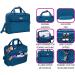 Deluxe Universal Sewing Machine Case Blue - Portable Cover Tote Bag for Brother Singer Bernina & Most Machines - Travel Storage Carrier & Organizer (Blue Polka Dot) - Buy Online on GoSupps.com