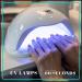 Semi Cured Gel Nail Strips - Long Lasting Red Nail Polish Stickers - Easy Application - Compatible with UV Nail Lamp - Buy Online on GoSupps.com