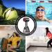 Cordless Hair Dryer 5000mAh Rechargeable Battery Portable Wireless Hair Dryers with Collector Nozzle Cold/Hot Wind 2 Levels Gifts for Women White - Buy Online on GoSupps.com