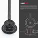 MDF Acoustica Deluxe Dual Head Stethoscope | Lightweight | Free Parts for Life | Lifetime Warranty | All Black (BlackOut) - Buy Online on GoSupps.com