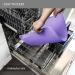 Reopet Waterproof Silicone Pet Feed Mat - Elevated Edges for Dogs & Cats - 47x30 cm Lilac - Non-Slip Easy to Clean - Buy Online on GoSupps.com