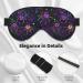 Multi-Colored Spiders Adjustable Sleep Mask | Double-Sided Eye Covers for Perfect Shading & Eye Edema Relief - Soft & Comfortable - Buy Online on GoSupps.com