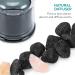 Buy Navaris Lava Stone Volcano Diffuser | Portable Glass Essential Oil Aromatherapy | No Electricity | Calming Fragrant Living Space - Buy Online on GoSupps.com