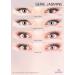 Buy Jasmine Choco Brown Premium Contact Lenses - 3-Month Soft Lenses with Container - -5.00 Diopters | GlamLens - Buy Online on GoSupps.com