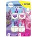 Febreze Odor-Fighting Fade Defy PLUG Air Freshener Downy April Fresh Mediterranean Lavender .87 fl. oz. Oil Refills 4 Refills (2 of Each)