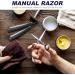 Frcolor 2-Pack Men's Razor Set | Premium Barbier Rastrillos for Bald Heads & Shaving | Gold & Silver | Ideal Men's Grooming Tool - Buy Online on GoSupps.com