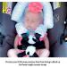 JINTN Baby Car Seat Head Neck Support Pillow - Infant Stroller Headrest with Seat Belt Strap Covers - Blue, 0-12 Months - Buy Online on GoSupps.com