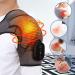 Heated Shoulder Wrap with Vibration | Electric Heating Pad Massager for Left/Right Shoulder | 3 Settings | LED Display - Buy Online on GoSupps.com