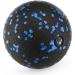 Gymtek Massage Ball Set - 2 Balls & Roller for Muscle Recovery Fascia Massage Yoga & Acupressure - Black & Blue - Buy Online on GoSupps.com