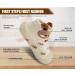 Dookeh Baby Shoes - Non-Slip Soft Sole Sneakers for Toddler Boys and Girls 9-12 Months - Brown - Buy Online on GoSupps.com