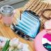 Garden Nature Sanitary Napkin Storage Bag - Portable Period Bag for Women & Teens | Menstrual Cup & Breastfeeding Pillow Holder - Buy Online on GoSupps.com