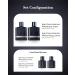 ISA KNOX Age Focus Homme - Premium Skincare Gift Set for Even Skin Tone & Wrinkle Care | 12.2fl oz | Toner & Moisturizer with Niacinamide Adenosine | Korean Skincare - Buy Online on GoSupps.com