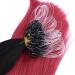 Micro Ring Hair Extensions #1B Castle Ombre 50cm - 150 Strands 100% Remy Human Hair - Easy to Use for Professionals - Buy Online on GoSupps.com