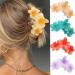 Lily Brown Soft Hairpin Comfortable Hair Clip Unique Flower Hair Barrettes Hair Clips Flower Hair Claw Clip Stylish Hair Claw Anniversary Pink - Buy Online on GoSupps.com