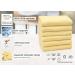 Buy Zollner 6 Set Yellow Bath Towels 50x100 cm - Soft Strong Hotel Quality - Washable Cotton with Hanger - International Shipping Available - Buy Online on GoSupps.com