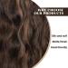 20 Inch Halos Hair Extension - Invisible Wire Hair Extensions - Dark Brown Mixed Dark Golden - Synthetic Long Wavy Hair Pieces for Women - Buy Online on GoSupps.com