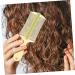 6 pi ces Peigne Anti-poux Dents Ultrafines avec Manche Long pour limination des Pellicules D m lage des Poils pais Brosse de Toilettage pour Gar on Fille Adultes et Animaux - Buy Online on GoSupps.com