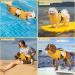Dog Life Jacket Dog Swimming Vest with High Buoyancy & Rescue Handle Adjustable Reflective Life Jacket for Small Dogs Pet Swim Float Lifejacket for Swimming Surfing Boating Yellow (S) - Buy Online on GoSupps.com