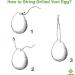Nephrite Yoni Eggs Set - Drilled Polar Jade for Beginners & Medium Users | Includes Box Silk Cord & Instructions - Buy Online on GoSupps.com