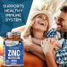 High Strength Zinc Capsules 50mg - 180 Vegan Capsules (6 Month Supply) Chelated Zinc for Immune System, Hair, Skin, Bones, Nails Nutrabytes - Buy Online on GoSupps.com