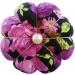 CUSHYSTORE Floral Wrist Pin Needle Cushion Pincushion with Adjustable Strap - Purple - Buy Online on GoSupps.com