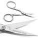 REMOS Left-Handed Nail & Cuticle Scissors - 9.5cm Stainless Steel INOX - Buy Online on GoSupps.com