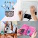 Buy Magati Double-Sided Compact Mirror | Ultra-Thin Plastic Wallet & Bag Makeup Mirror - 8x5.5cm - Buy Online on GoSupps.com