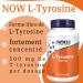 Now Foods L-Tyrosine 500 mg 120 Capsules Lab Tested Gluten Free Soy Free Non-GMO - Buy Online on GoSupps.com
