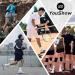 YouShow Tennis Socks 6 Pack - Men & Women Sports Cotton Crew Socks | Breathable & Cushioned | Size 43-46 | Classic Black - Buy Online on GoSupps.com
