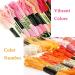 150 Skeins Embroidery Floss Friendship Bracelet String - Multi-Color Cross Stitch Thread with Color Numbers - 6 Strand Floss - Buy Online on GoSupps.com