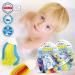 Inkee Foamy Space - 2 Pack Children Bath Bombs Strawberry Fragrance Rocket Shape Multi-Colored Fun - Buy Online on GoSupps.com