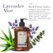 A LA MAISON Lavender Aloe Liquid Hand Soap & Eco-Friendly Refill Pouch Combo Biodegradable Natural & Paraben Free 16oz + 1L - Buy Online on GoSupps.com
