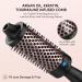 Terviiix 45mm Hot Brush | Ceramic Thermal Tourmaline Ionic Curling Wand with Digital Display | 5 Temperatures Dual Voltage | Black - Buy Online on GoSupps.com