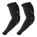 VOCOSTE 2 PCS Honeycomb Elbow Pads Elbow Protection Brace Tightening Breathable Elbow Pads for Sports Black XL Size XL Black