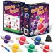 Todos Aman Pogo Ball & Foldable Flashing LED Skip Cool Fun Challenge Jump Bounce Exercise Fitness Balance Coordination Burn Fat for Adults & Kids Great Deal & Gift Single Pogo Ball Blue